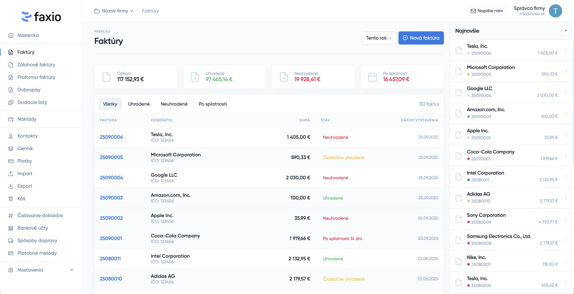Faxio app